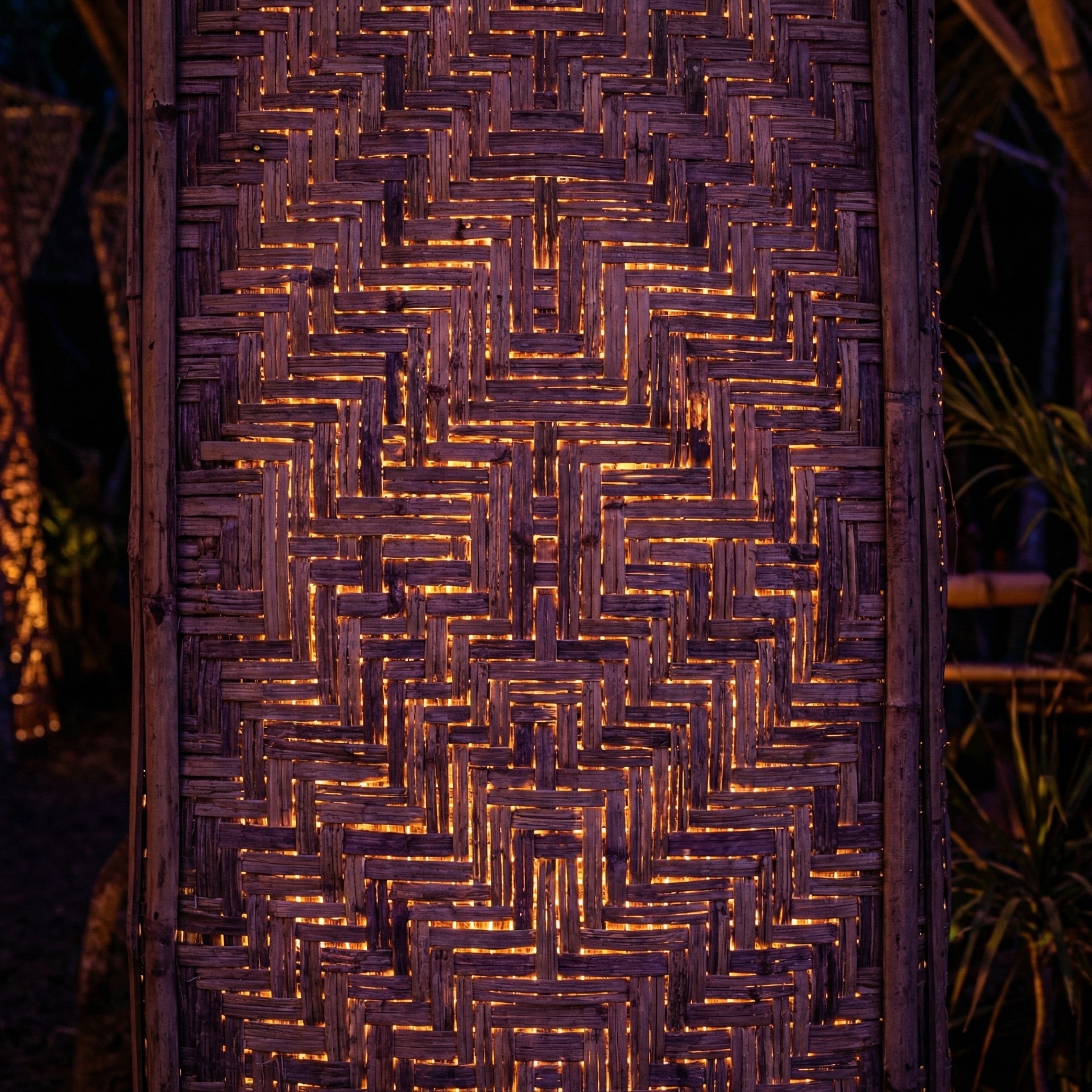 Sacred geometry weave detail